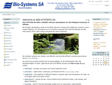 Tablet Screenshot of biosystemssa.co.za